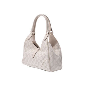 Gucci Shoulder White Leather Bag ssima